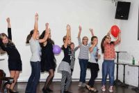 <p>shake it up party</p>